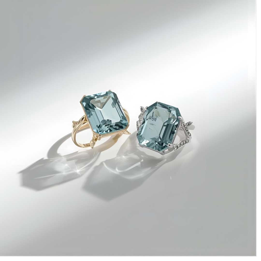 Does Aquamarine Look Better In Gold Or Silver